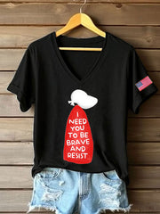 Women's 8647 FDT Resist Print T-Shirt