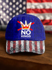 Unisex 8647 FDT No Kings Printed Hat