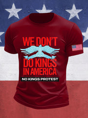 Men's 8647 FDT No Kings Printed T-shirt