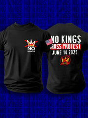 Men's 8647 FDT No Kings Printed T-shirt