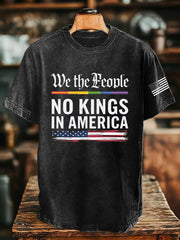 Unisex We The People No Kings In America Tee
