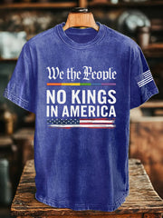 Unisex We The People No Kings In America Tee