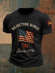 Men's Rejecting Kings Since 1776 Tee
