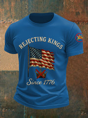 Men's Rejecting Kings Since 1776 Tee