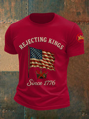 Men's Rejecting Kings Since 1776 Tee