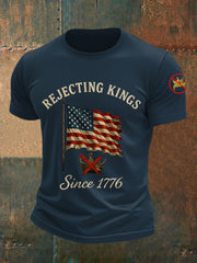 Men's Rejecting Kings Since 1776 Tee