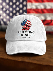 Unisex 8647 FDT No Kings Printed Hat