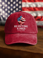 Unisex 8647 FDT No Kings Printed Hat