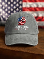 Unisex 8647 FDT No Kings Printed Hat