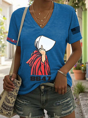 Women's 8647 FDT Resist Printed T-shirt