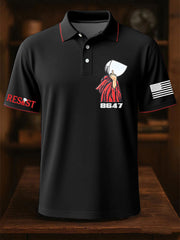 Men's 8647 FDT Resist Printed Casual Tops