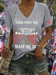 Women's FDT 8647 Resist Printed T-shirt