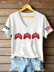 Women's FDT 8647 Resist Printed T-shirt