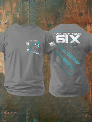 Men's PTSD Awareness Veteran Printed T-shirt