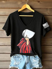 Women's 8647 FDT Printed T-shirt