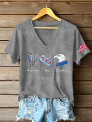 Women's 8647 FDT Printed T-shirt