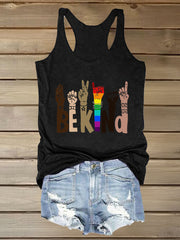 Women's 8647 FDT Be Kind Printed Vest