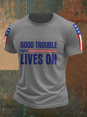 Men's 8647 FDT Good Troube Lives On Printed T-shirt