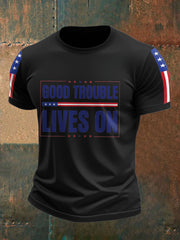 Men's 8647 FDT Good Troube Lives On Printed T-shirt