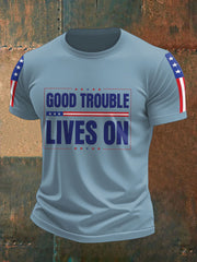 Men's 8647 FDT Good Troube Lives On Printed T-shirt