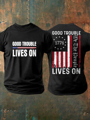 Men's 8647 FDT Good Troube Lives On Printed T-shirt