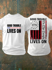 Men's 8647 FDT Good Troube Lives On Printed T-shirt
