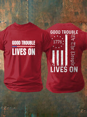 Men's 8647 FDT Good Troube Lives On Printed T-shirt
