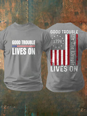 Men's 8647 FDT Good Troube Lives On Printed T-shirt