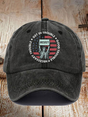 Unisex 8647 FDT Good Trouble Lives On Print Hat