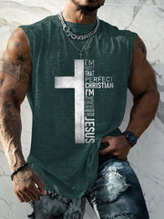 Men's I'm Not That Perfect Christian I'm The One Who Knows I Need Jesus Vest