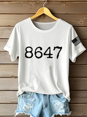 Women's 8647 FDT Printed T-Shirt