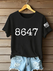 Women's 8647 FDT Printed T-Shirt