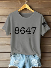Women's 8647 FDT Printed T-Shirt