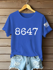 Women's 8647 FDT Printed T-Shirt