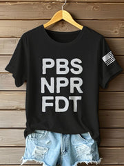 Women's 8647 FDT Printed T-Shirt