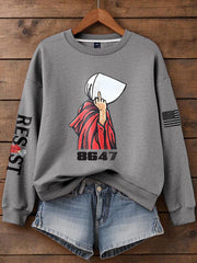 Women's 8647 FDT Printed Sweatshirt