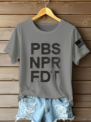 Women's 8647 FDT Printed T-Shirt