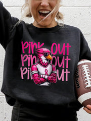 Women's Breast Cancer Awareness Month Football Fans Sweatshirt