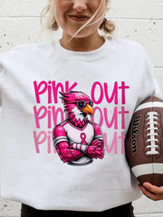 Women's Breast Cancer Awareness Month Football Fans Sweatshirt