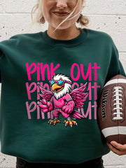Women's Breast Cancer Awareness Month Football Fans Sweatshirt