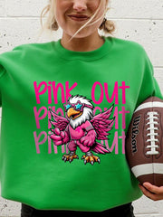 Women's Breast Cancer Awareness Month Football Fans Sweatshirt