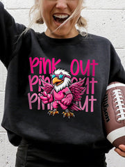Women's Breast Cancer Awareness Month Football Fans Sweatshirt