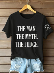 Women's Rip Judge Printed T-Shirt
