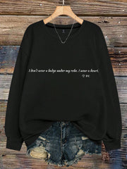Women's Rip Judge Printed Sweatshirt