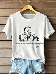 Women's Rip Judge Printed T-Shirt