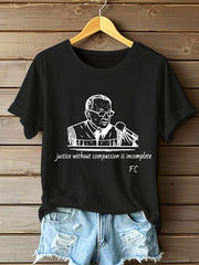 Women's Rip Judge Printed T-Shirt