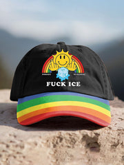Unisex Funny Ice Printed Hat