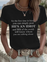 Women's 8647 FDT Printed T-Shirt