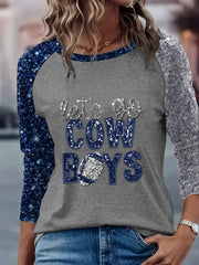 Women's American Football Long Sleeve T-Shirt