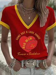 Women's Gym Teacher and English Teacher Love Story T-Shirt